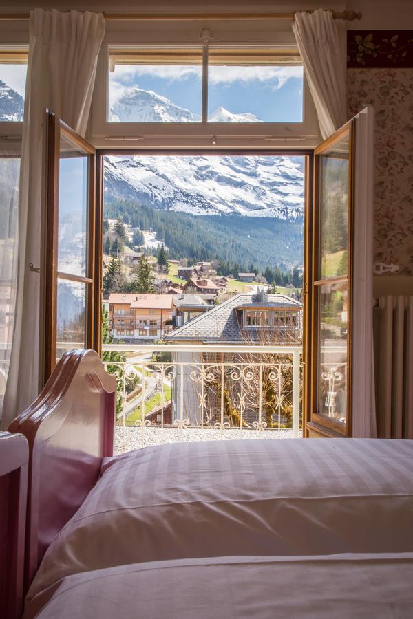 Historic Hotel Falken Wengen Exterior foto