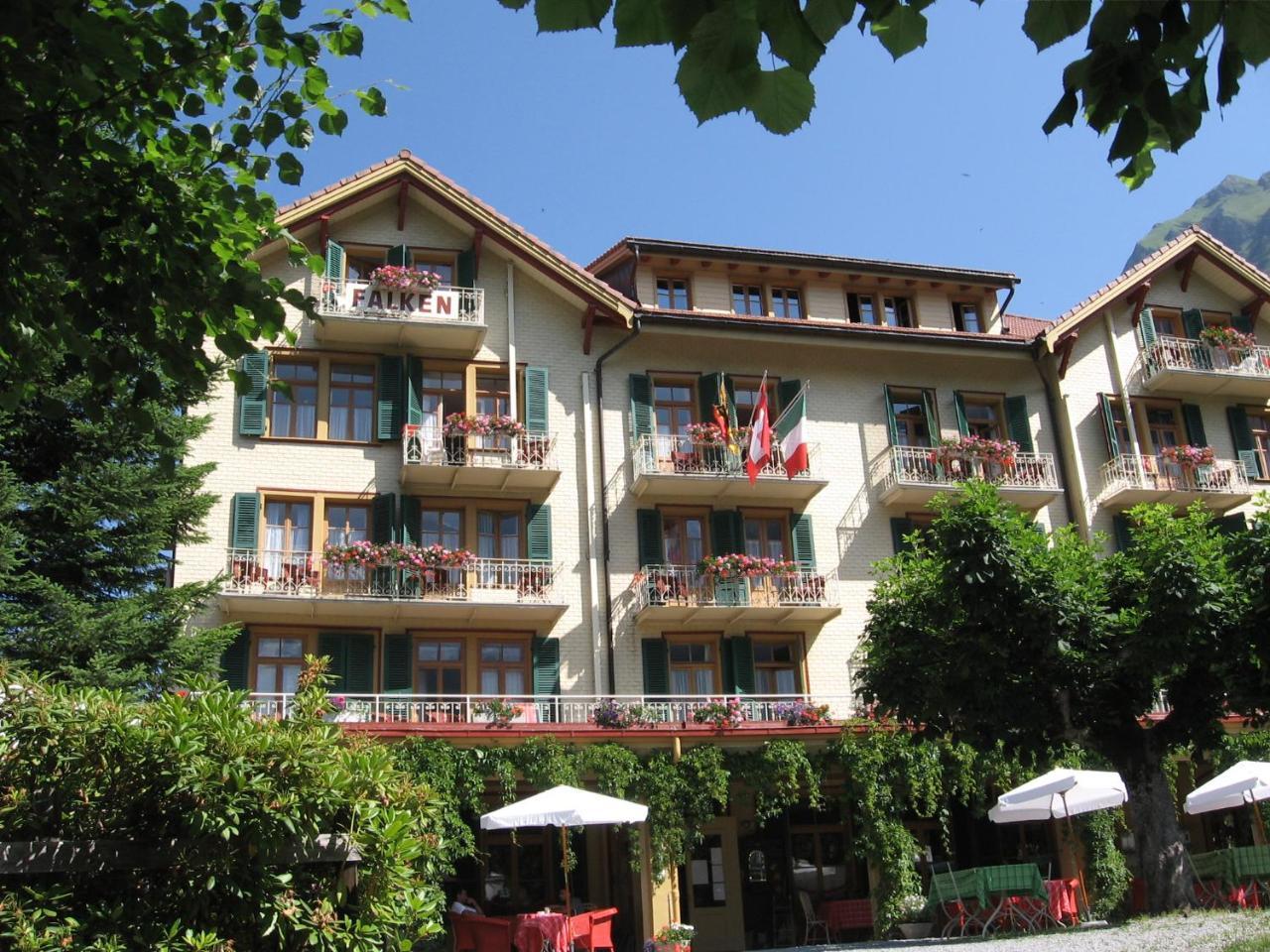 Historic Hotel Falken Wengen Exterior foto